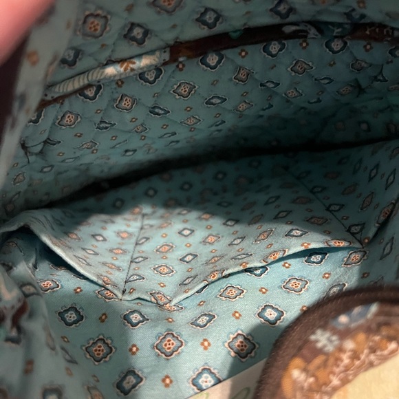 VINTAGE Y2K RETIRED BLUE PAISLEY VERA BRADLEY CROSSBODY - Picture 4 of 6